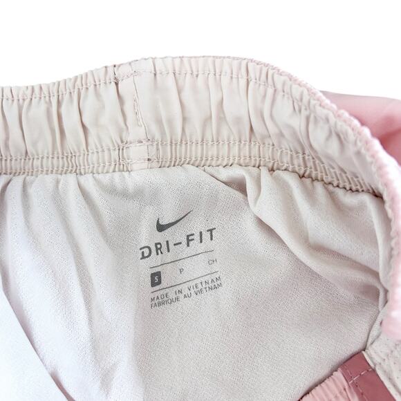 Nine Dri Fit Pink Lined Running Shorts Sz S - Picture 2 of 4